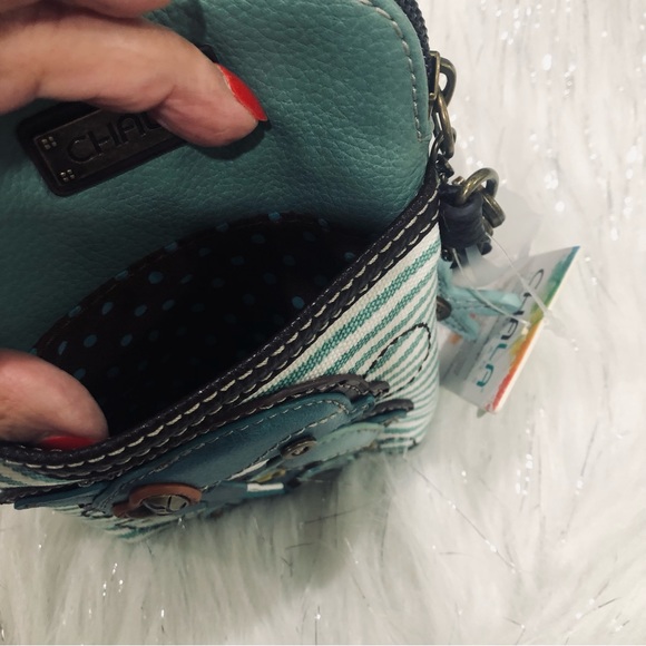 CHALA CELL PHONE CROSSBODY DOLPHINS BAG - Picture 7 of 8